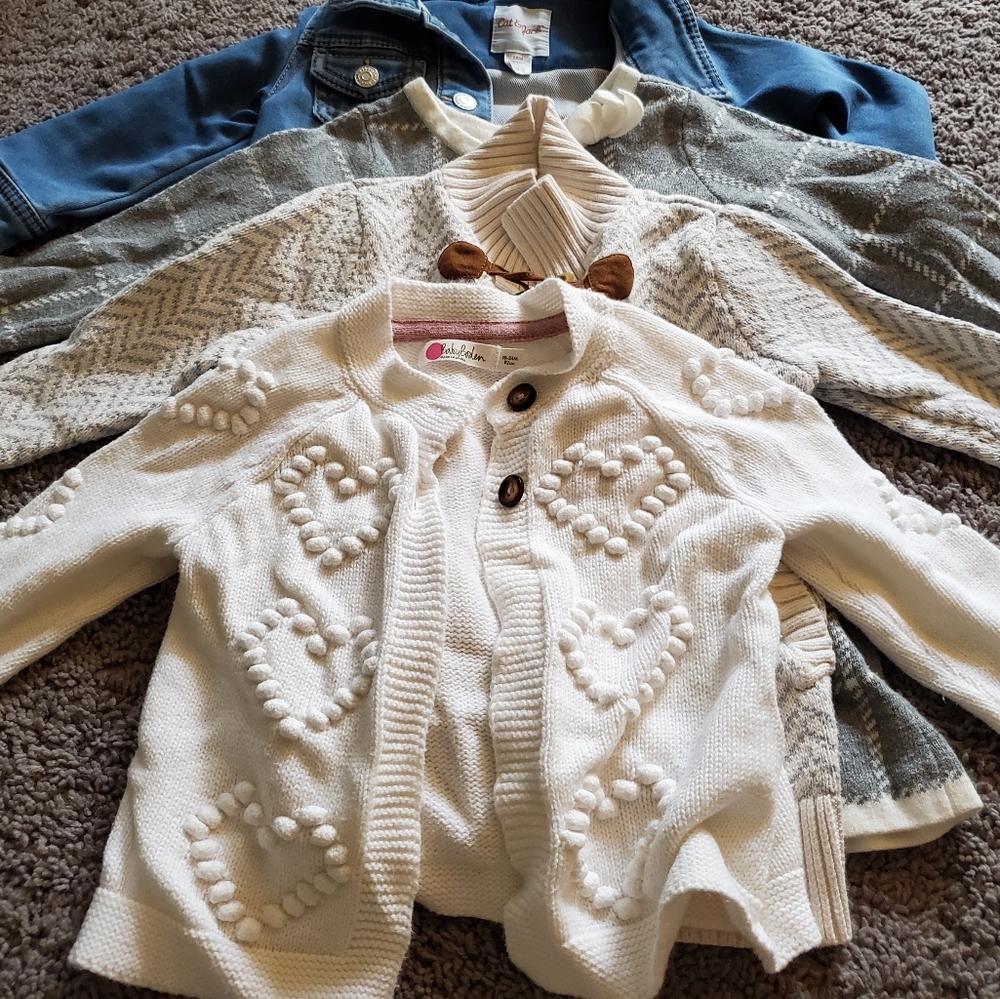 Girls lot warm clothes 18/24 months